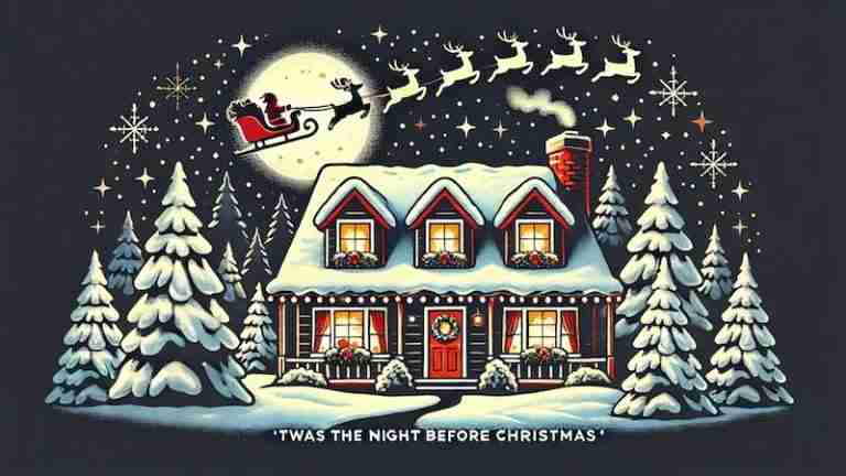 Twas the night before Christmas
